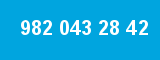 982 043 28 42 982 043 28 42